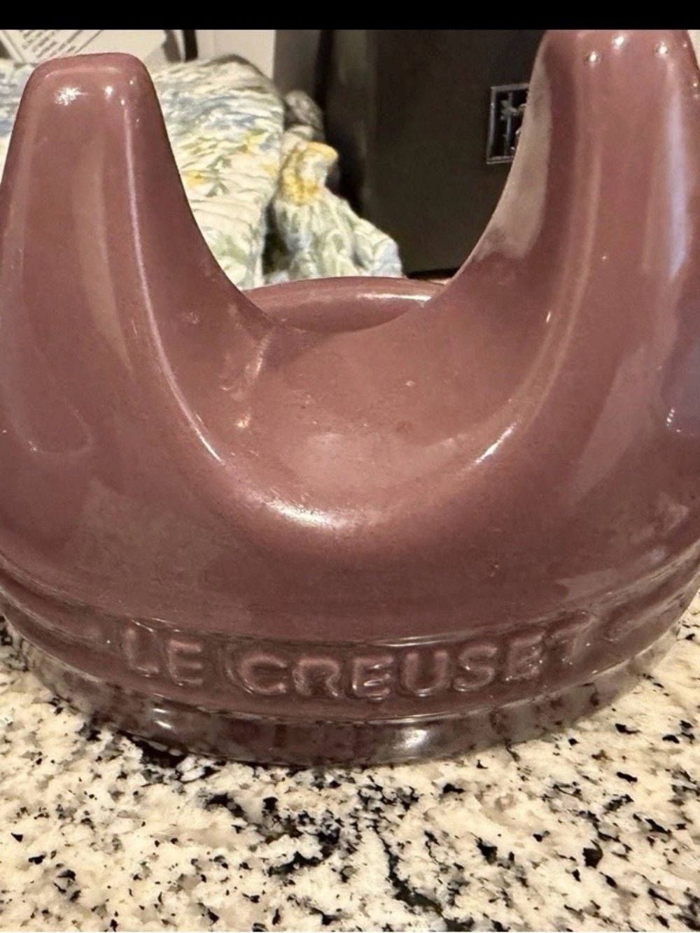 Le Creuset Fig  Ceramic Lid Rest